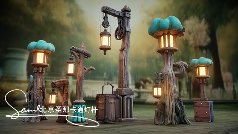 對(duì)于景區(qū)水泥仿木燈桿研發(fā)和發(fā)展 北京從廠家一直在努力