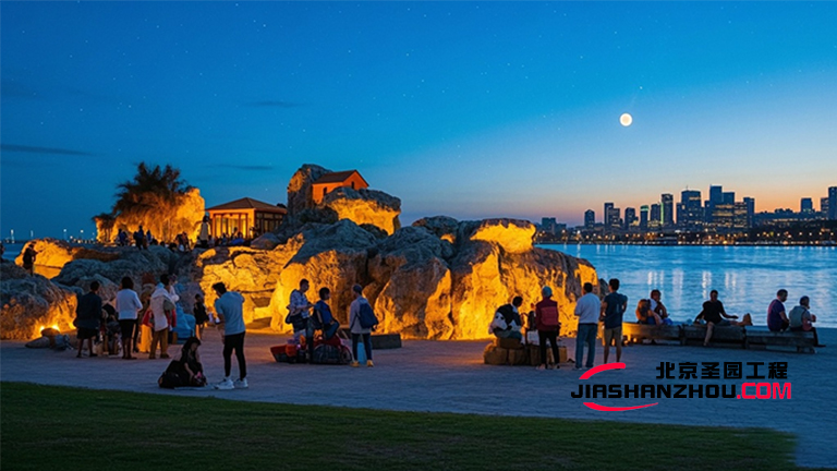 鄭州多樣化的生態(tài)水泥假山景觀 讓你可以輕松享受美景