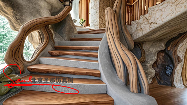 湖南水泥仿木樓梯環(huán)保與可持續(xù)發(fā)展以及設(shè)計f 格多元化