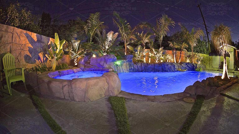 人工假山.jpg 人工假山