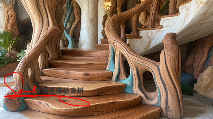 水泥仿木臺階.png 水泥仿木臺階