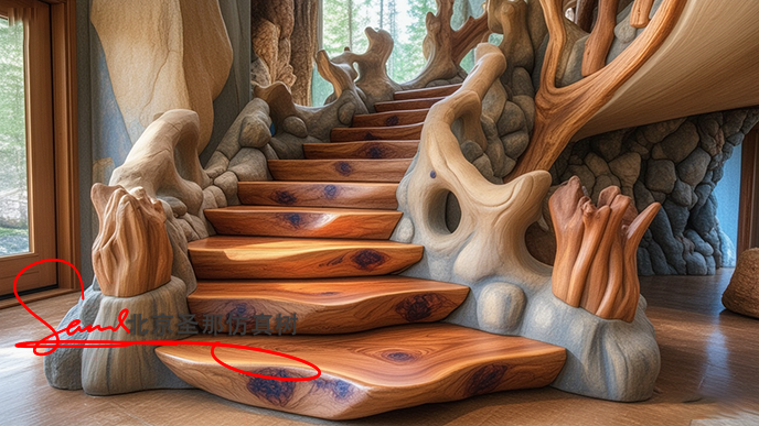 水泥仿木臺階.png 水泥仿木臺階