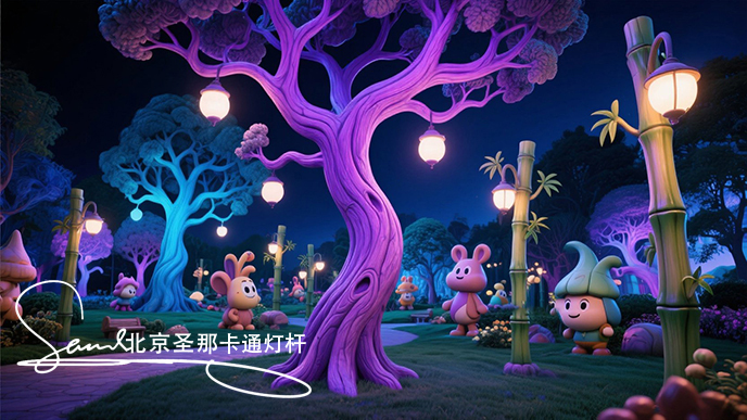 卡通燈桿.jpg 卡通燈桿