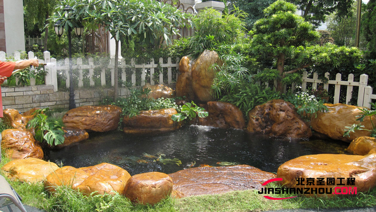 水泥假山